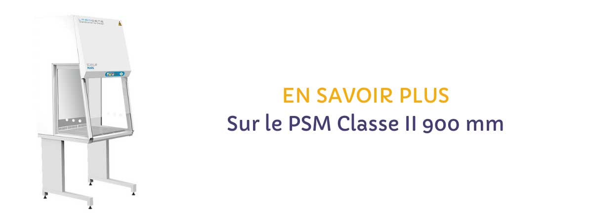 PSM classe II 900 mm labo and co 