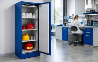 armoire stockage anti feu laboratoire