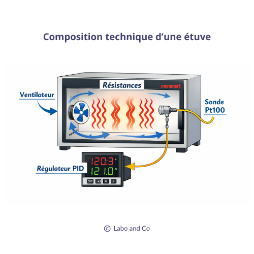 composition-technique-etuve composition technique d'une étuve