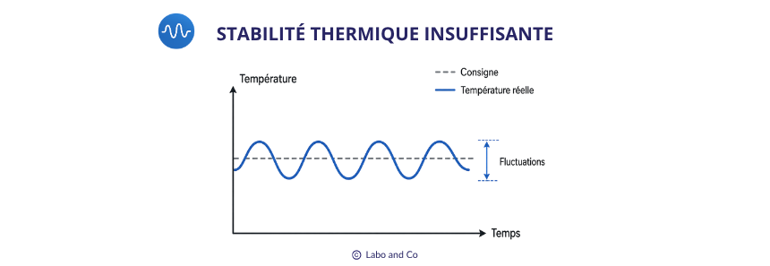 stabilite-thermique-insuffisante stabilité thermique four de laboratoire